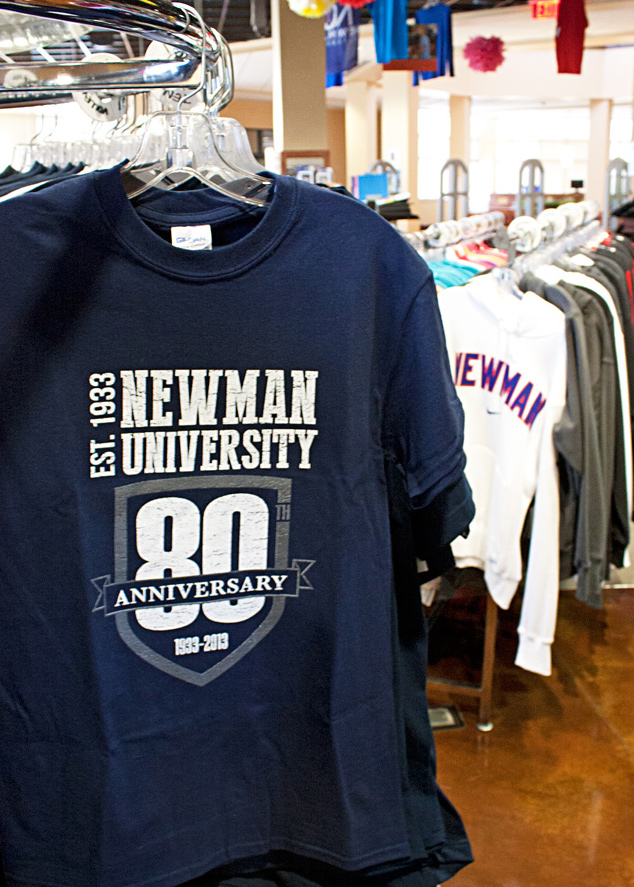 Newman University 80th Anniversary T-shirt