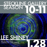 Steckline Gallery presents Lee Shirley's "Ars Ex Machina" curated by Chris Gulick