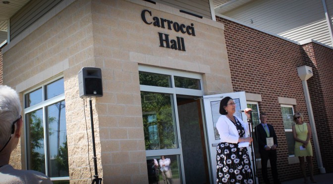 Carrocci Hall Dedication Newman University