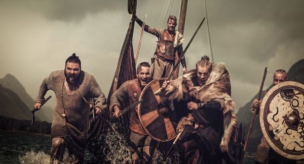 bigstock-Vikings-warriors-in-the-attack-