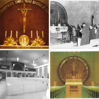 Photos of the previous chapel, courtesy of the Wichita ASC Center