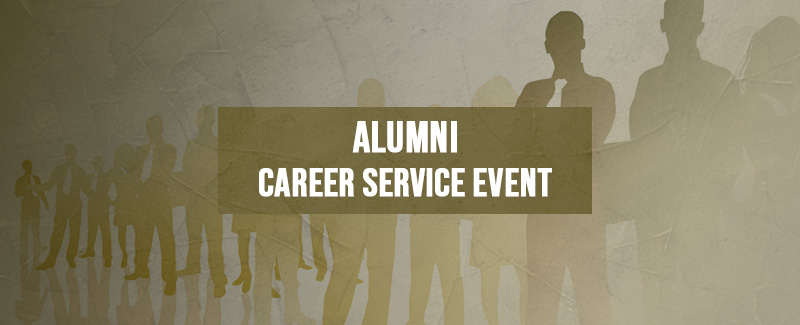 Alumni Career Service Event