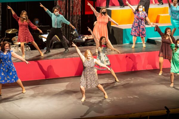 Sara performs in Newman musical production, "Come Alive"