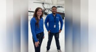 Newman students earned the opportunity to intern with Textron Aviation.
