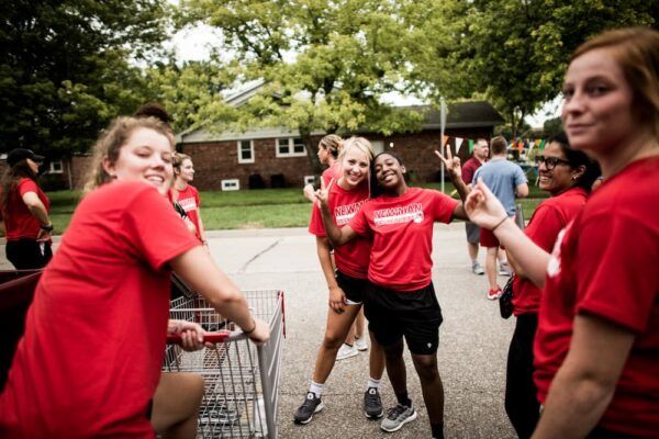 Newman University move-in day