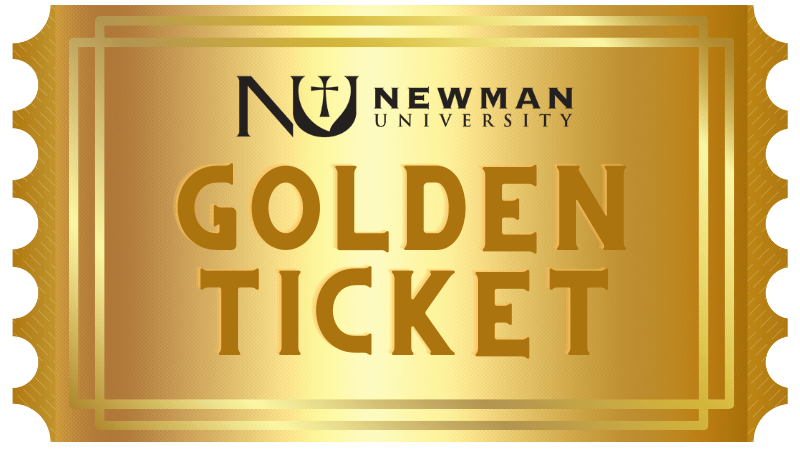 Newman University golden ticket