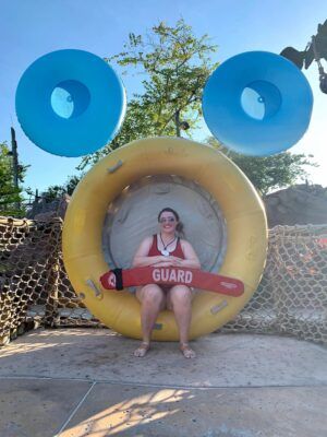 Madison McCollum also worked as a life guard at Disney.