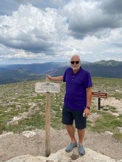 Jim Macias at Rocky Mountain National Park