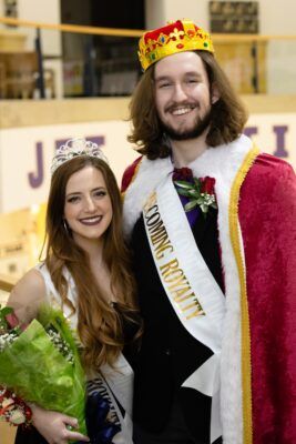 Marie Moore was crowned 2022 Homecoming Queen and Daniel Knolla was crowned Homecoming King.
