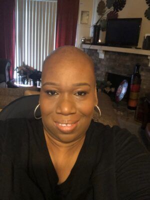 Rossie Smith during her chemotherapy treatments.