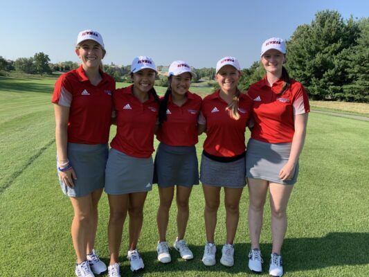 2021-2022 Newman University Women's Golf Team