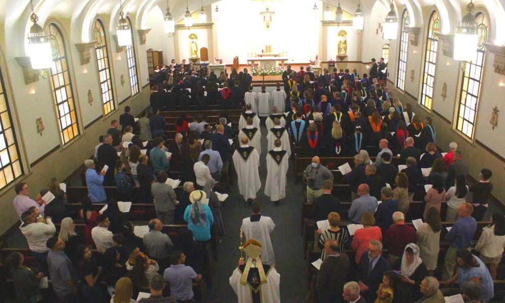 Newman University Baccalaureate Mass in St. John's Chapel, 2022
