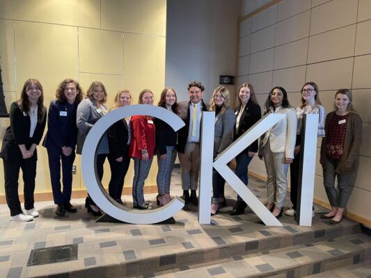 CKI students from all over the state attended the CKI conference at Kansas State University in March.