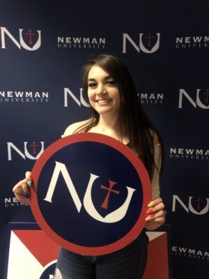 Stephanie Waltermire, a sonography student at Newman University