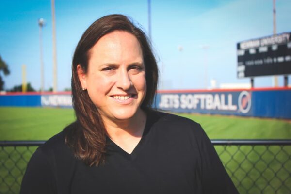 Andrea Gustafson, women's softball coach at Newman University