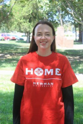 Sydney Bonham, financial services assistant at Newman University