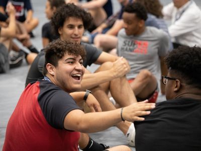 Newman students connect at orientation