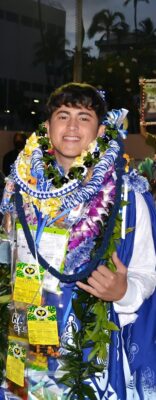 Noah Akiona at his high school graduation (Courtesy photo)