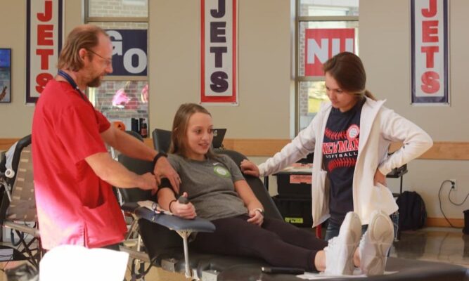 Newman University Red Cross Blood Drive