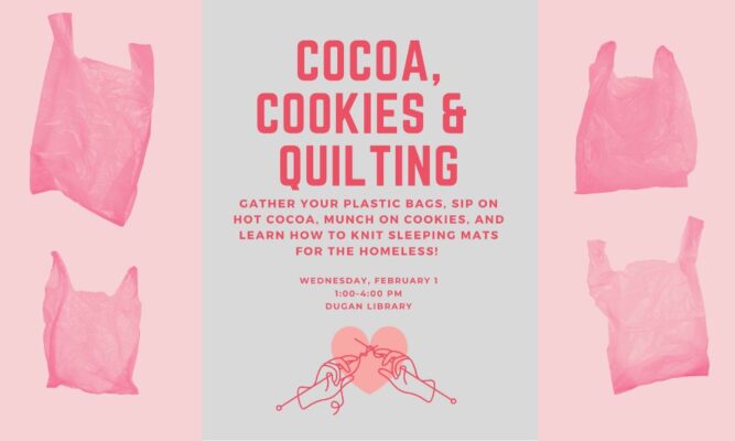 Cocoa, Cookies, and Quilting