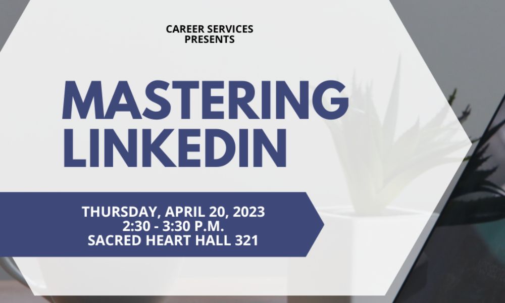 Mastering LinkedIn with Career Services at Newman University