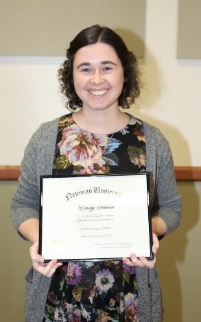 Emily Simon, assistant director of Campus Ministry and The Honors Program