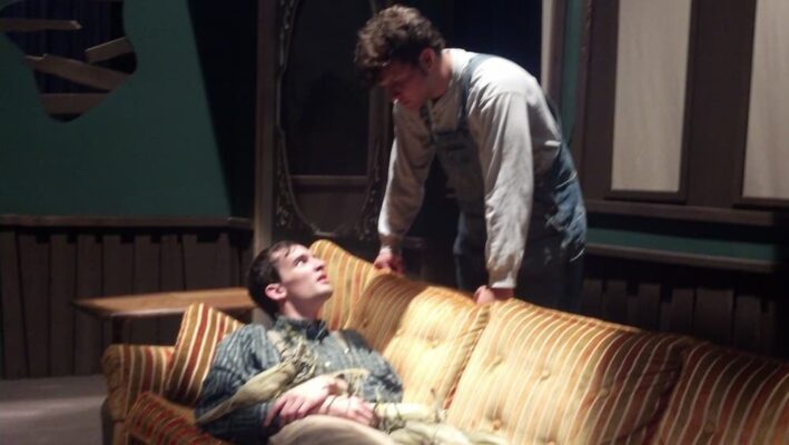 Williams plays Dodge in "Buried Child" at Newman University.