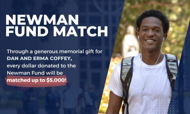 Newman Fund Match - Giving Day Feb. 28