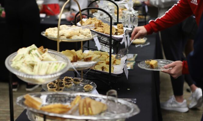 Twenty-one recipes and a total of 84 plates of food were served during the 2023 High Tea.