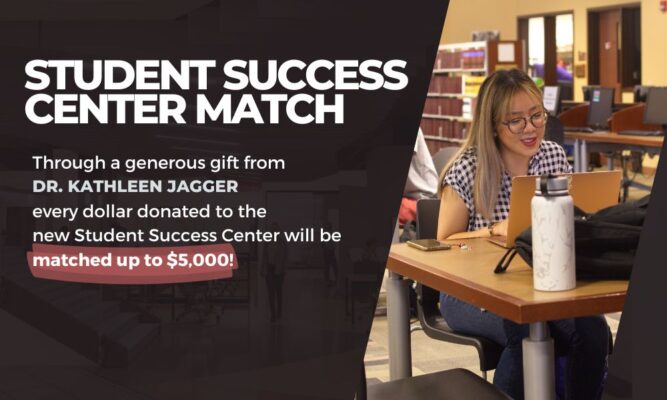 Student Success Center Match - Giving Day Feb. 28