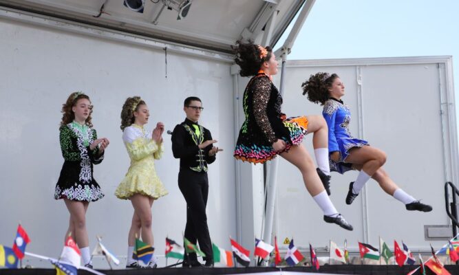 Corry Academy of Irish Dancing was one of the featured performances during MCLO's big event.