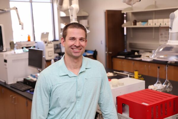 Ryan Huschka, associate professor of chemistry at Newman University