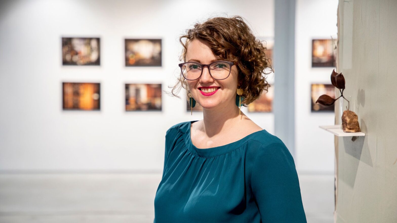 Jessica Page featured artist in a gallery