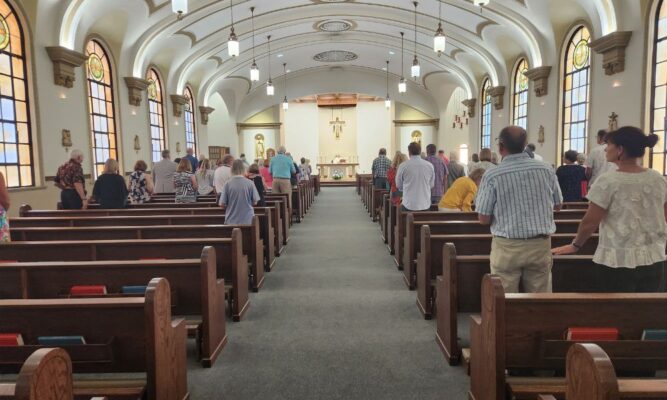 Mass in St. John's Chapel