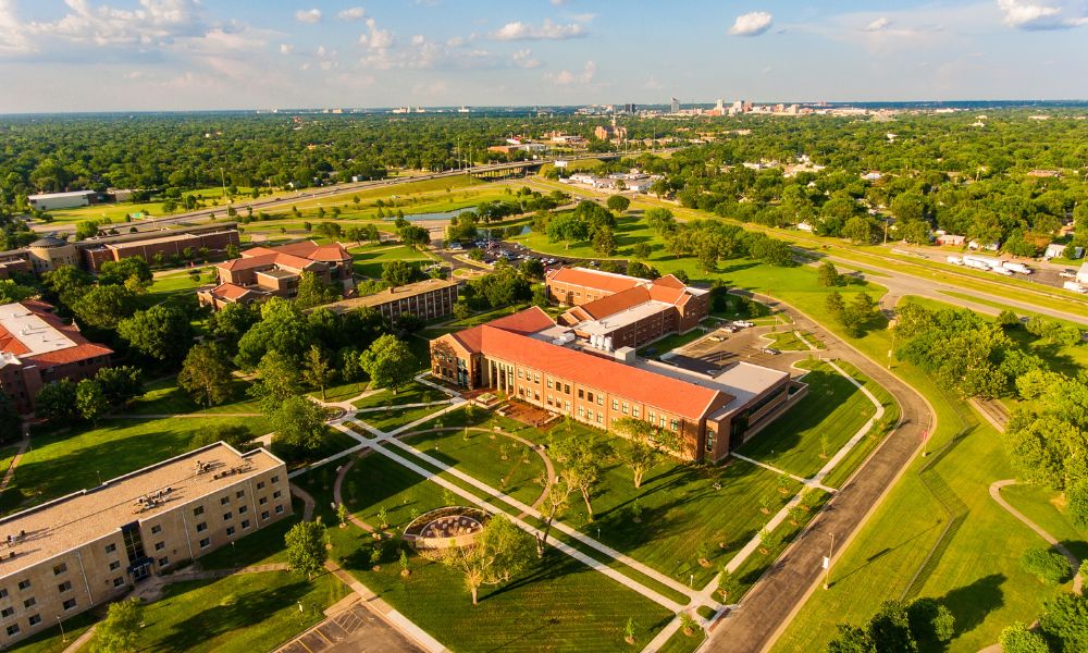 Newman University aerial
