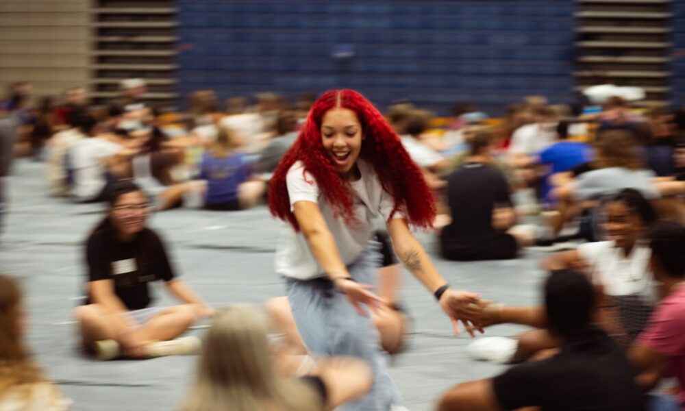 Rihanna Blanchard during the freshmen orientation. 