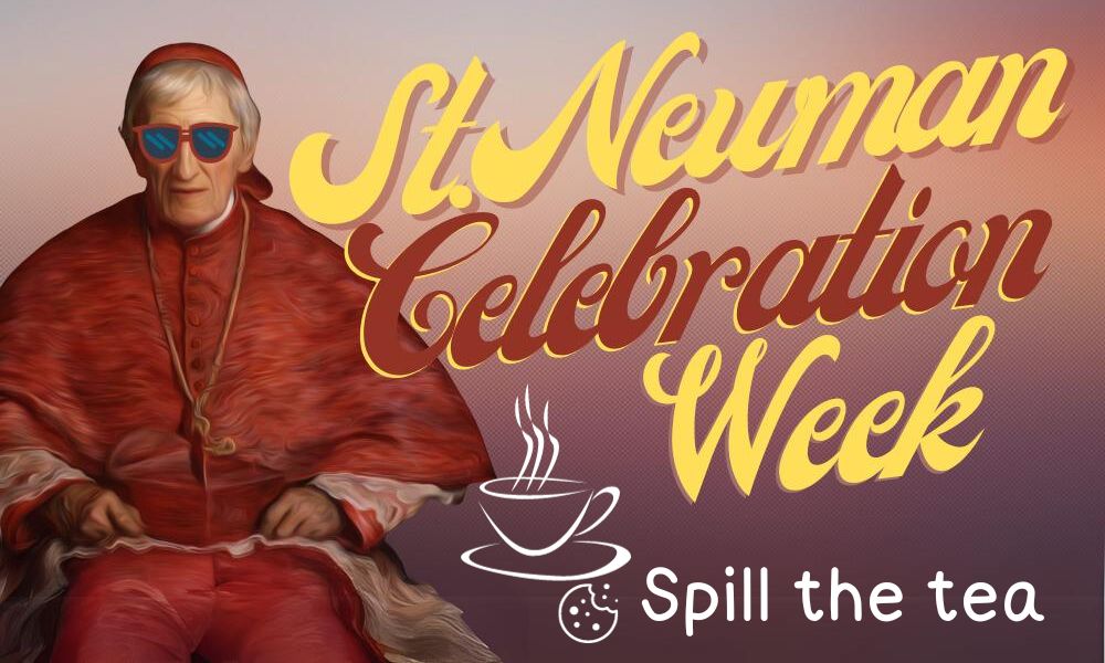 St. Newman Spill the Tea event