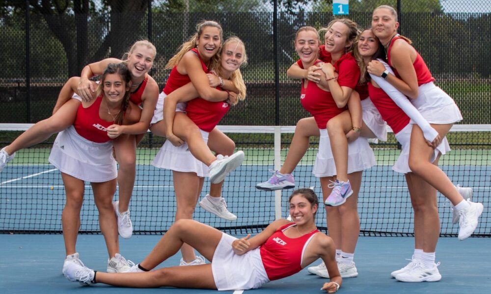 2023 Women's tennis team at Newman University