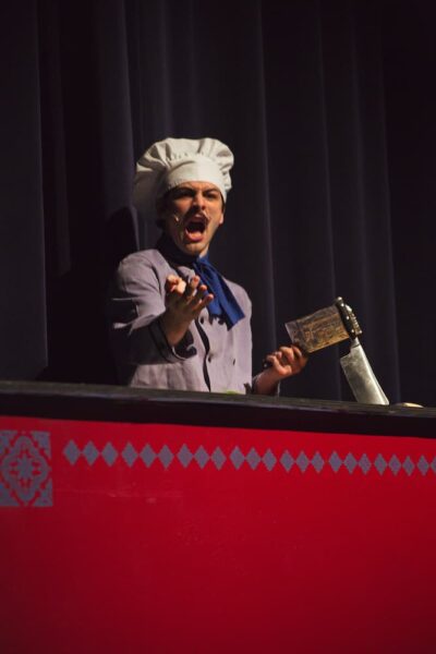 DeHoet played Chef Louis in Disney's "The Little Mermaid" production at Newman.