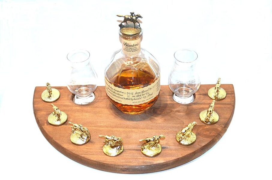 "The Unobtainable" collector's edition of Blanton's Bourbon (single barrel set of 8) sold for $16,000 at the 2023 Party on the Plaza event. (Courtesy image)