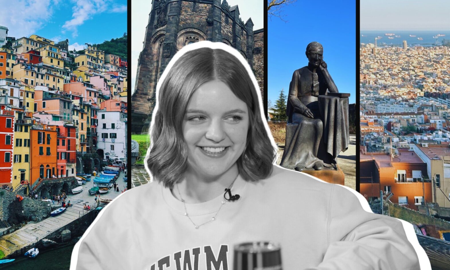 Emily Pachta - study abroad podcast episode of Newman University