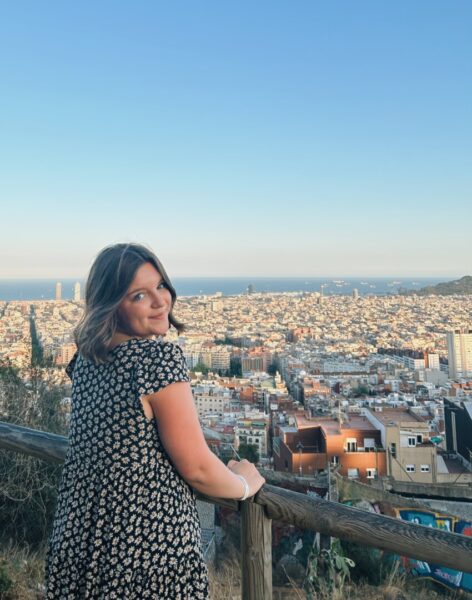 Emily Pachta in Barcelona, Spain, the week before exams. (Courtesy photo)