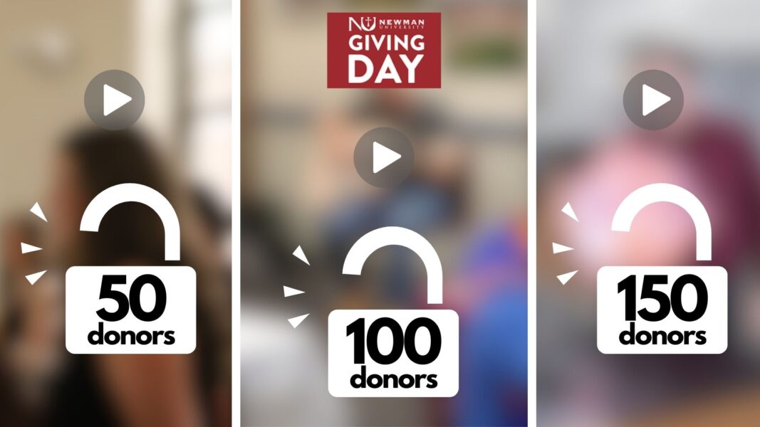 Special thank you videos will be "unlocked" on social media as the milestones of 50, 100 and 150 donors are reached during Giving Day Feb. 28.