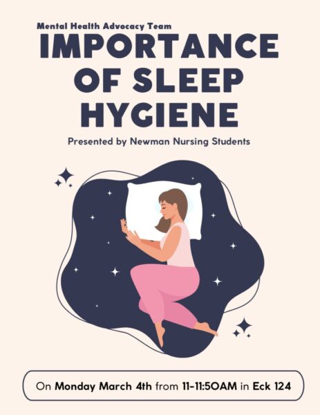 Poster shows importance of sleep hygiene