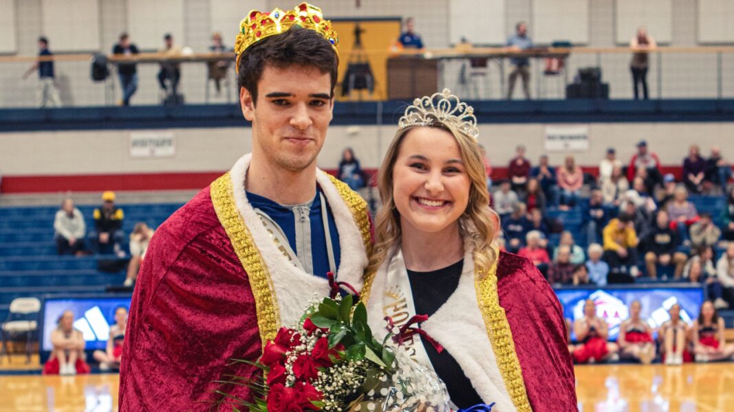 Wiebe and Helfrich were crowned the 2024 Newman homecoming king and queen.