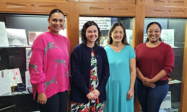 Zion Bacci, Emily Simon, Becky Macarenas, Vanessa Rials (Left to Right)