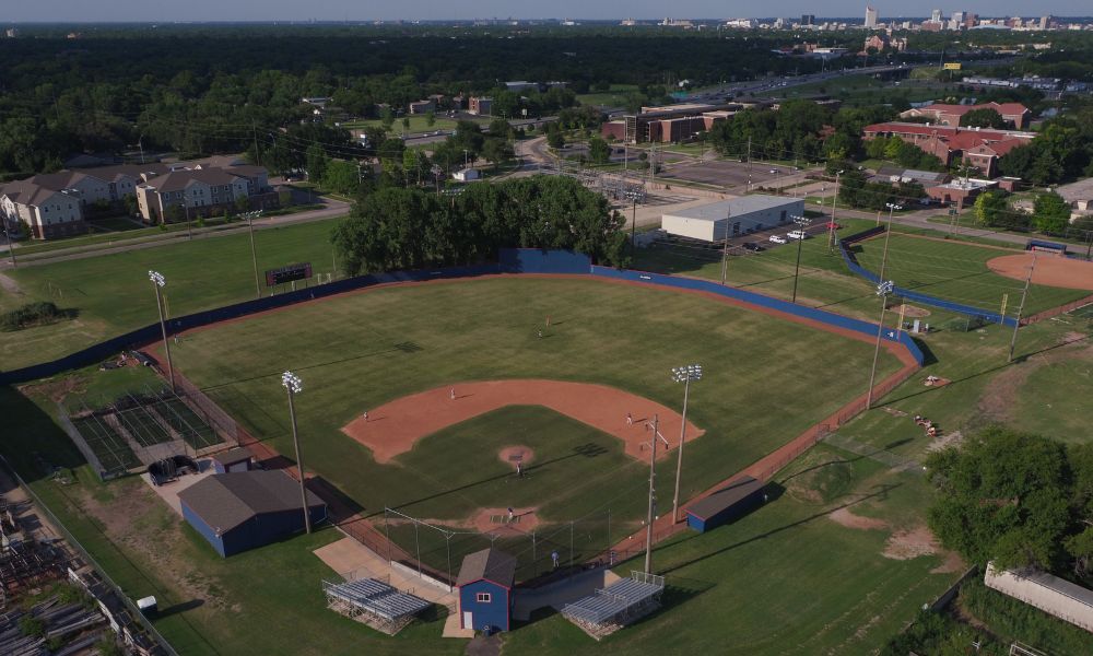 Newman University's McCarthy baseball field