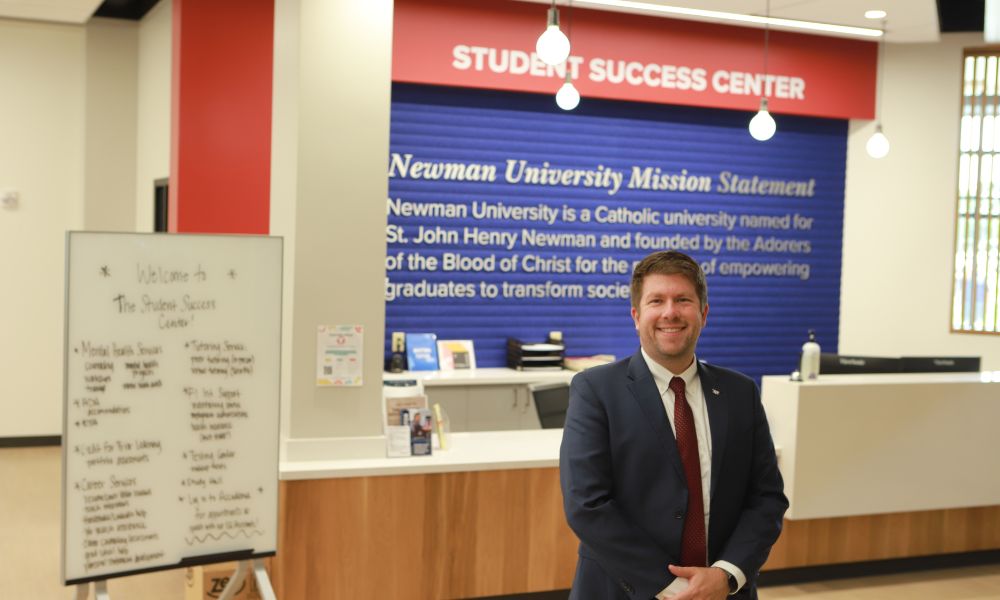 Probus in the Student Success Center at Newman University