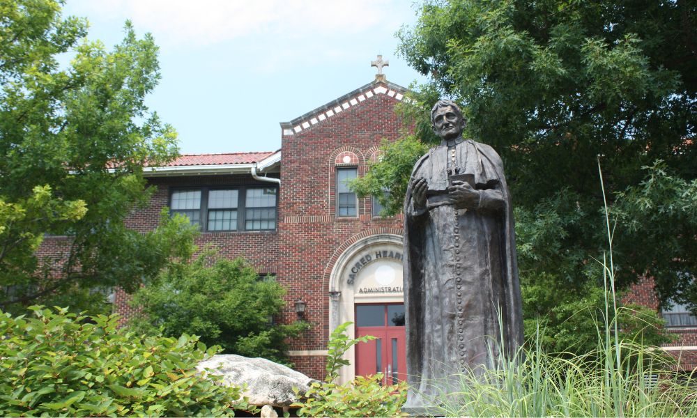 Sacred Heart Hall Entrance