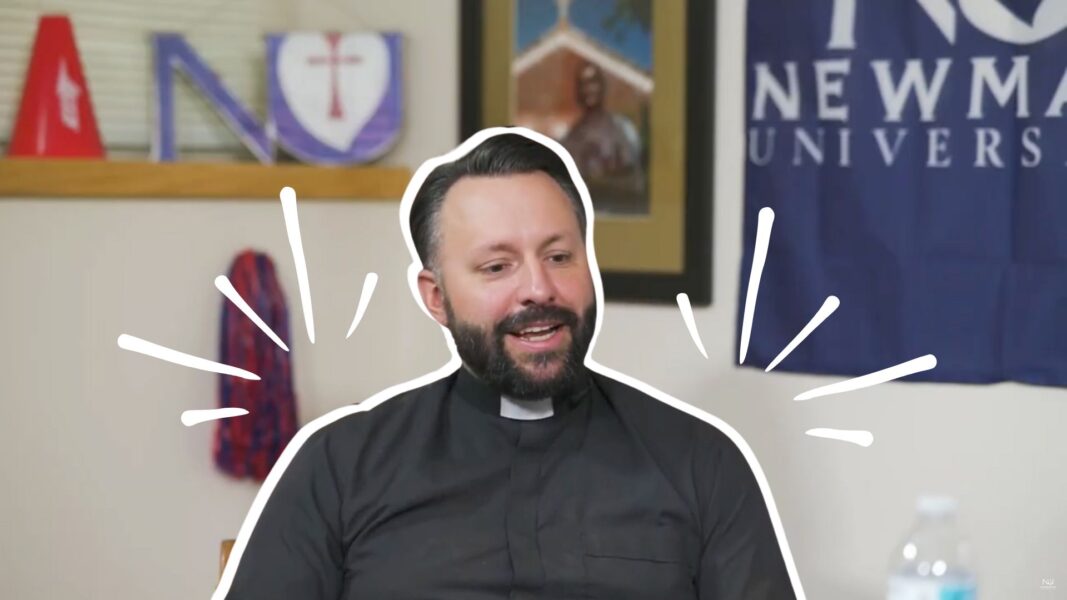 Father Ed Herzog, campus chaplain